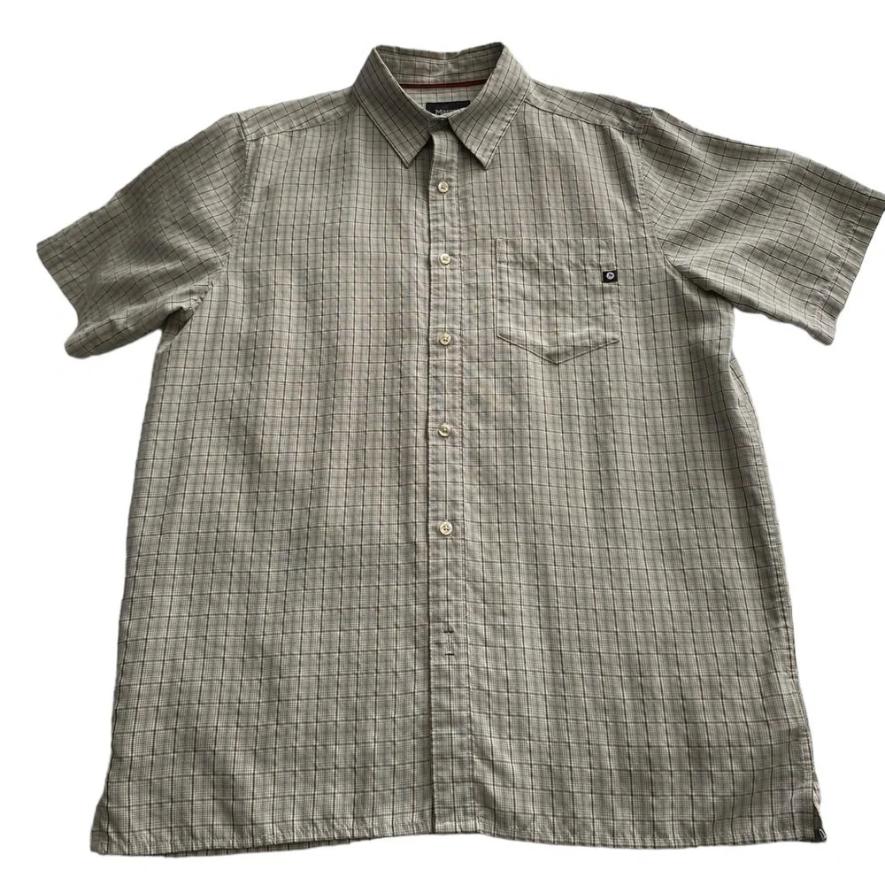 Marmot short sleeve button down size Medium - Picture 1 of 8